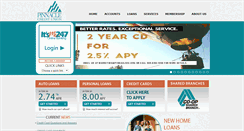 Desktop Screenshot of pinnaclecu.org